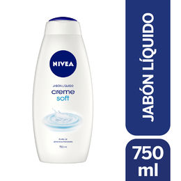 Jabón Líquido Nivea Cremoso Soft 750ml