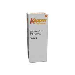 Keppra Levetiracetam 100mg/ml Jarabe 300ml