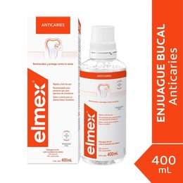 Enjuague Bucal Anticaries 400ml - Elmex