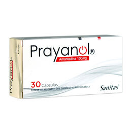 Product image of Prayanol Amantadina 100mg 30 Cápsulas