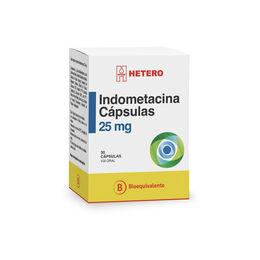 Indometacina (B) 25mg 30 Cápsulas