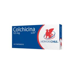 Colchicina 0.5mg 40 Comprimidos