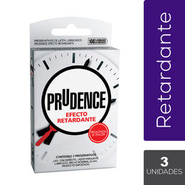 Prudence Preservativo Efecto Retardante 3 Unidades