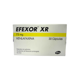 Efexor XR (R) Venlafaxina 75mg 30 Cápsulas