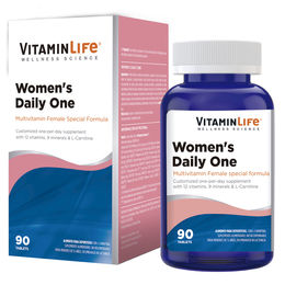 VitaminLife Multivitamínico Women's Daily One 90 Cápsulas