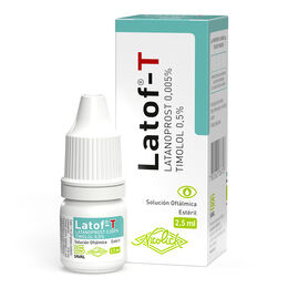Product image of Latof-T Latanoprost / Timolol Solución Oftálmica 2.5ml