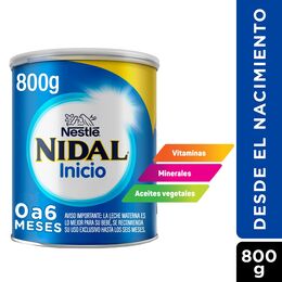 Fórmula Láctea Nidal Inicio 800g