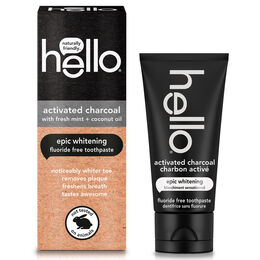 Product image of Pasta de Dientes Hello Carbón Activado