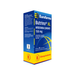 Product image of Butrino XL (B) Anfebutamona 150mg 30 Comprimidos Prolongados