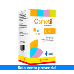 Product image of Osmetil (B) Metilfenidato 18mg 30 Comprimidos Prolongados