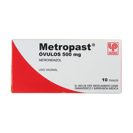 Metropast Metronidazol 500mg 10 í“vulos