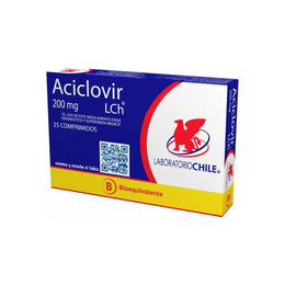 Aciclovir (B) 200mg 25 Comprimidos