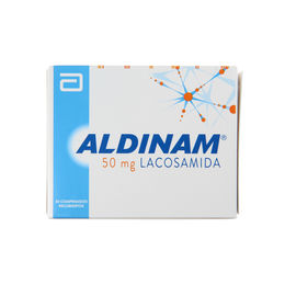 Product image of Aldinam Lacosamida 50mg 30 Comprimidos Recubiertos