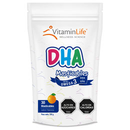 Product image of VitaminLife DHA 100 30 Comprimidos Masticables