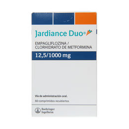 Jardiance Duo 12.5/1000 Empagliflozina / Metformina 60 Comprimidos Recubiertos