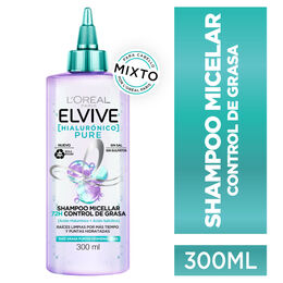 Shampoo Micelar Elvive Hialurónico Pure 300ml