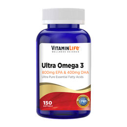 VitaminLife Ultra Omega 3 150 Softgels