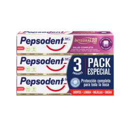 Pepsodent Pasta Dental Integral 18 3x75ml