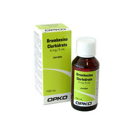 Product image of Bromhexina Pediátrica (B) 4mg/5ml Jarabe 100ml