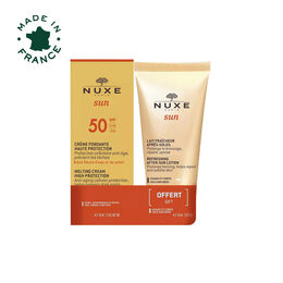 Pack Solares Nuxe Sun Melting Cream SPF50 Rostro + Refreshing After Sun Lotion 50ml