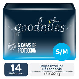 Product image of Huggies Goodnites Ropa Interior Para Dormir 14 Unidades