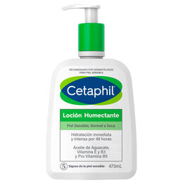 Cetaphil Crema Emulsión Hidratante 473ml - Piel Seca y Sensible