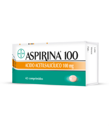 Aspirina 100mg 42 Comprimidos