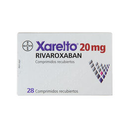 Xarelto (R) 20mg Rivaroxaban 28 Comprimidos Recubiertos