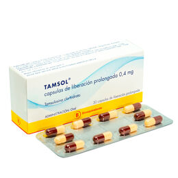 Tamsol (B) Tamsulosina 0.4mg 30 Cápsulas Prolongadas