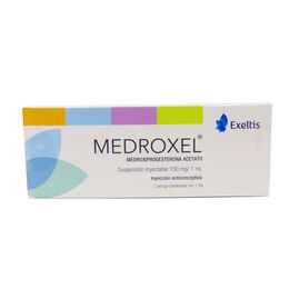 Medroxel 150mg/ml Inyectable 1 Jeringa Prellenada