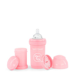 Product image of Mamadera Anticólico Rosado Pastel 180ml - Twistshake