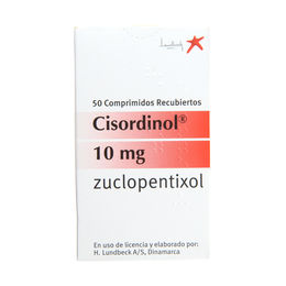 Cisordinol Zuclopentixol 10mg 50 Comprimidos Recubiertos