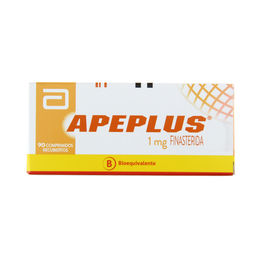 Apeplus (B) Finasterida 1mg 90 Comprimidos Recubiertos