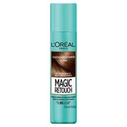 Coloración Magic Retouch Castaño Claro Spray Retocador de Canas y Raices L'Oréal