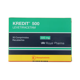 Kredit (B) Levetiracetam 500mg 30 Comprimidos Recubiertos