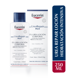 Loción Eucerin Urea 5% 250ml - Humecta y Repara la Piel Seca