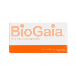 BioGaia Probióticos Flora Intestinal 10 Comprimidos Masticables