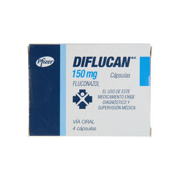 Diflucan (R) Fluconazol 150mg 4 Cápsulas