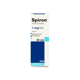 Spiron (B) Risperidona 1mg/ml Gotas 30ml