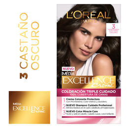 Product image of Tintura Excellence Creme Castaño Oscuro 3.0 - L'oréal