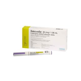 Rekovelle Folitropina Delta 36mcg/1.08ml Inyectable 1 Jeringa Prellenada