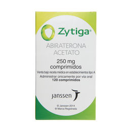 Product image of Zytiga Abiraterona Acetato 250mg 120 Comprimidos