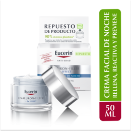 Repuesto Crema Facial Hyaluron Filler Refill Noche - Eucerin