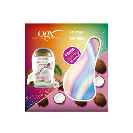 Pack Ogx Serum Coc.Mir.Oil X100Ml+Peine