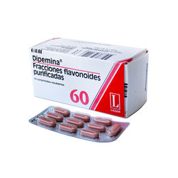 Dipemina Diosmina / Hesperidina 450mg/50mg 60 Comprimidos Recubiertos