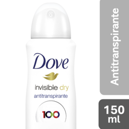 Dove Desodorante En Aerosol Invisible Dry 150Ml