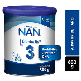 Product image of Leche en Polvo Fórmula Infantil Nan 3 L Comfortis 800g