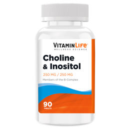 Product image of VitaminLife Colina - Inositol 250mg / 250mg 90 Cápsulas