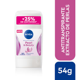 Product image of NIVEA Antitranspirante Aclarante Pearl & Beauty 48 Horas Barra 54g