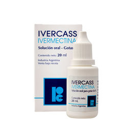 Product image of Ivercass Ivermectina 0.6% Oral Gotas 20ml